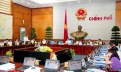 Chính phủ họp phiên thường kỳ tháng 7